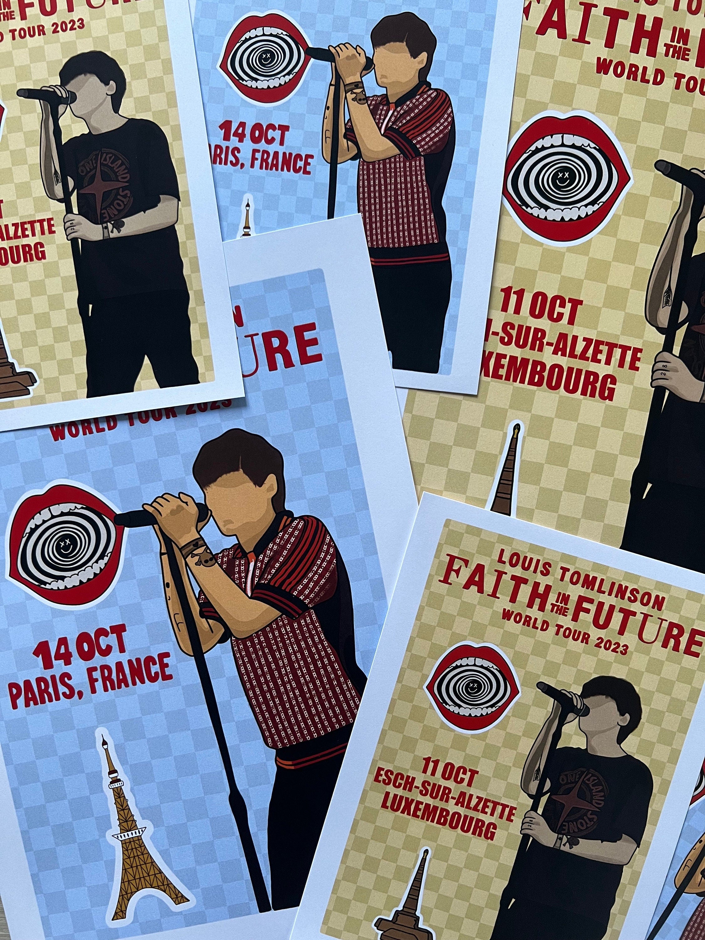 Louis Tomlinson - Faith In The Future World Tour - Poster