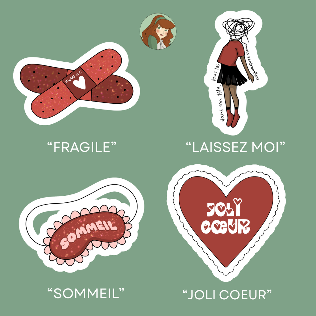 Candice - Premier Pétale - Stickers