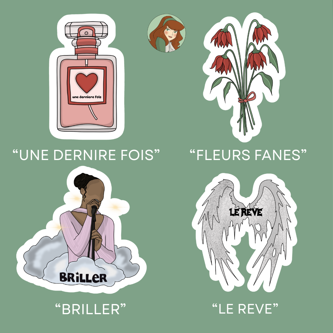 Candice - Premier Pétale - Stickers