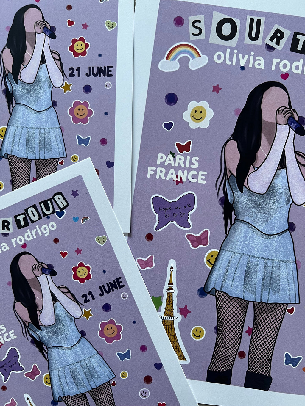 Olivia Rodrigo - Sour Tour - Poster
