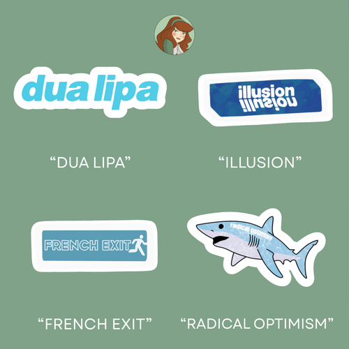 Dua Lipa Stickers
