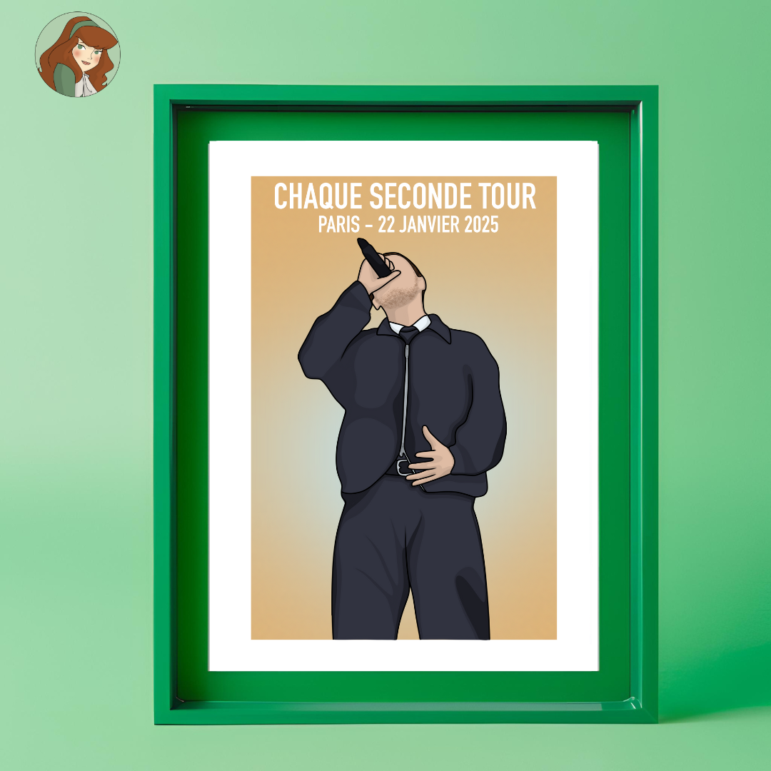 Pierre Garnier - Chaque Seconde Tour - Poster