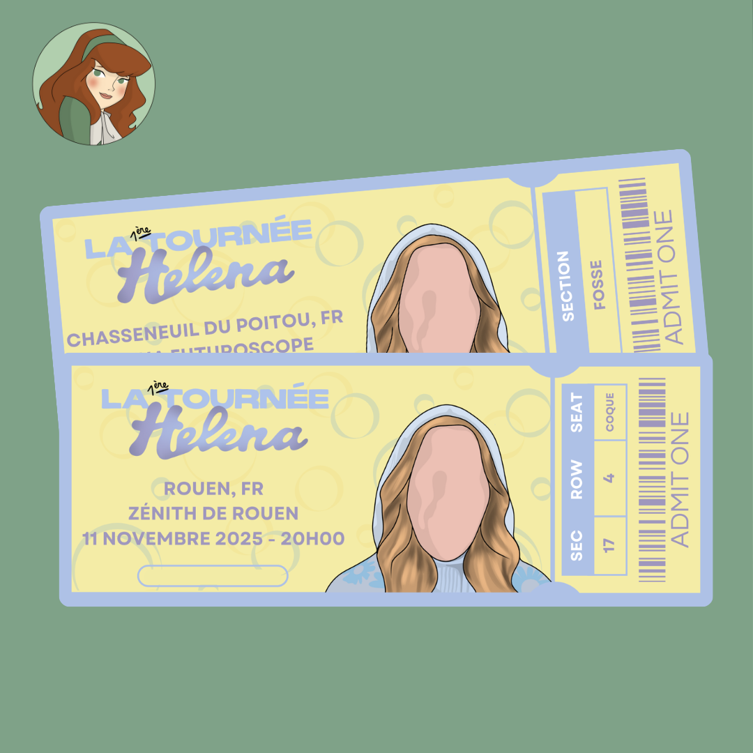 Helena - La 1ère tournée - Billet Concert