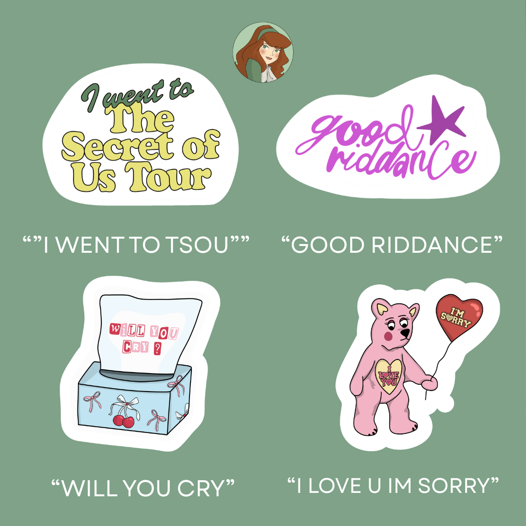 Handmade Gracie Abrams Stickers