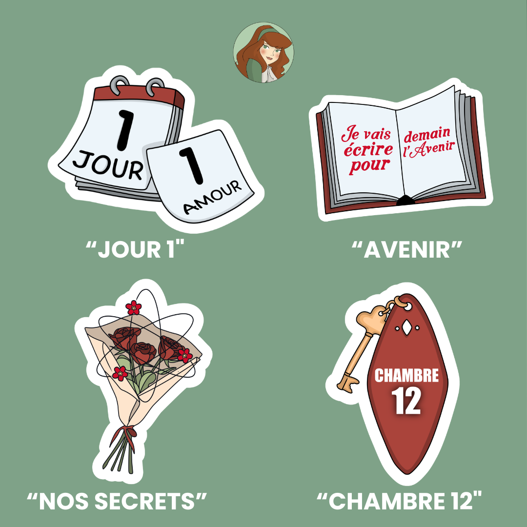 Louane - Chambre 12 - Stickers