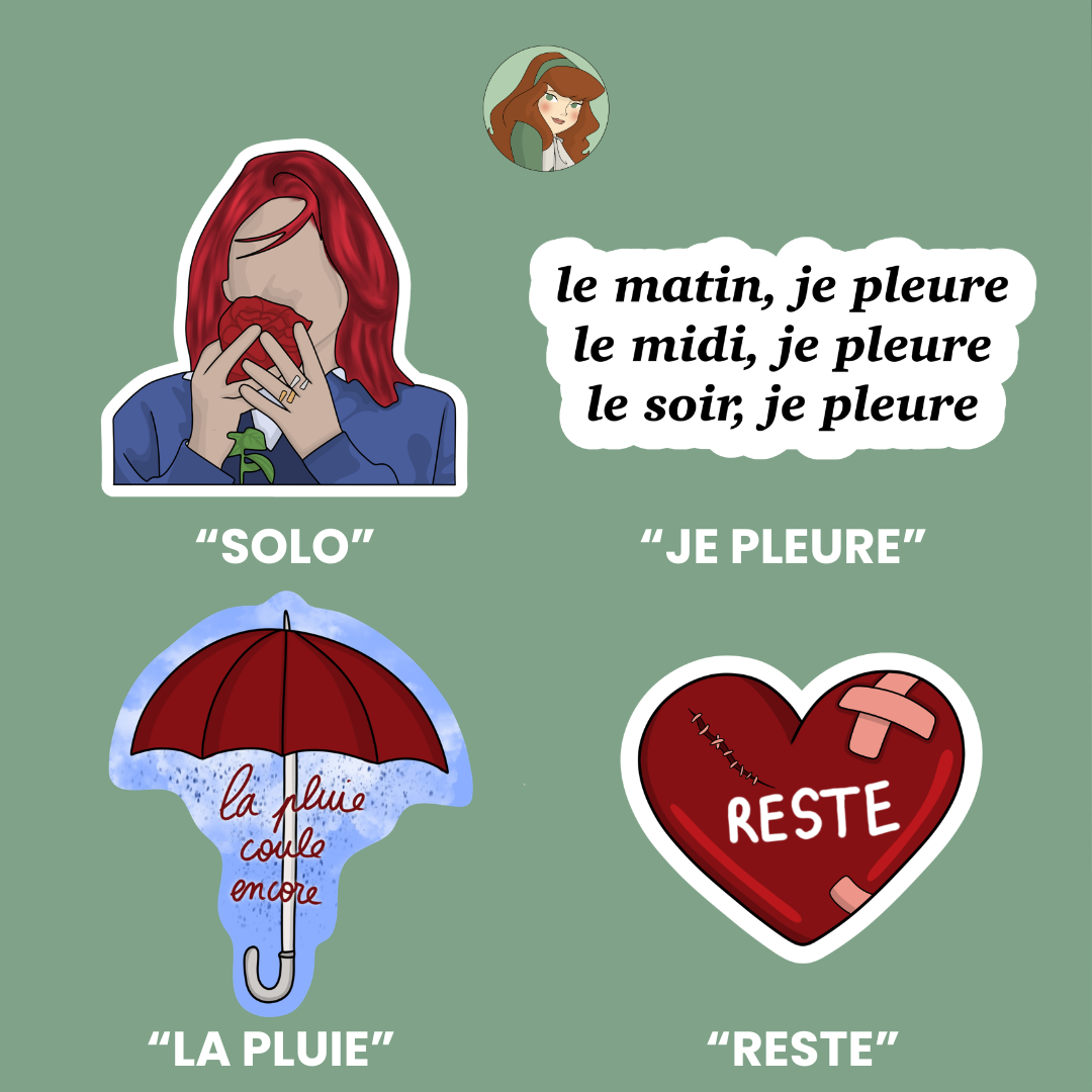 Louane - Solo - Stickers