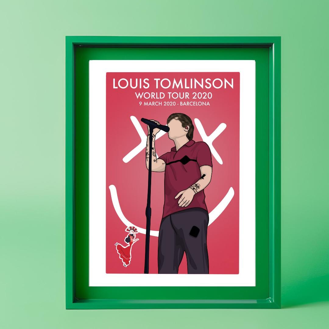 Louis Tomlinson - 2020 World Tour - Poster