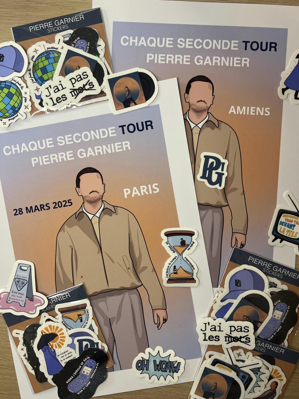 Pierre Garnier - Zenith Tour - Poster