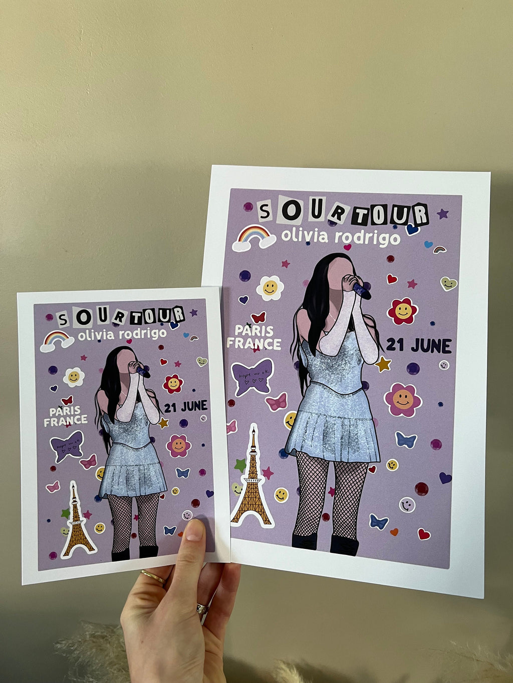 Olivia Rodrigo - Sour Tour - Poster
