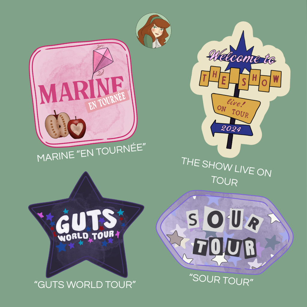Les badges du passeport