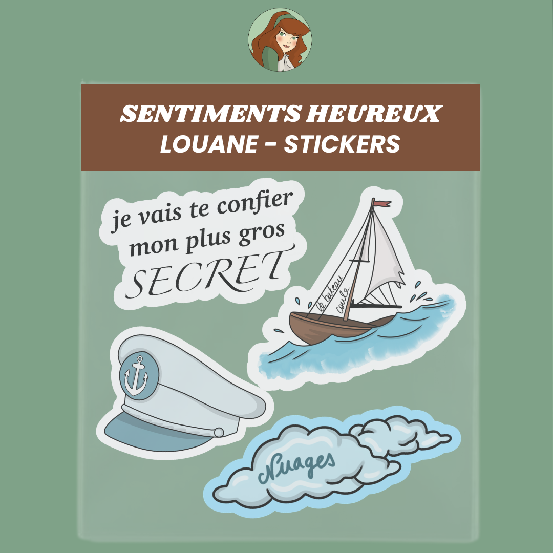Louane - Sentiments Heureux - Stickers