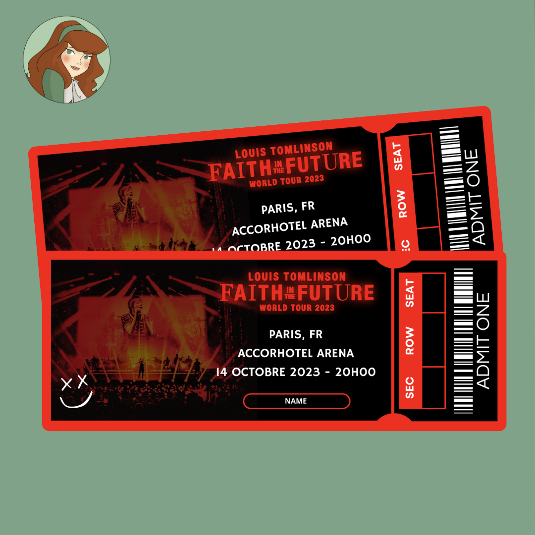 Louis Tomlinson - Faith In The Future Tour - Billet concert