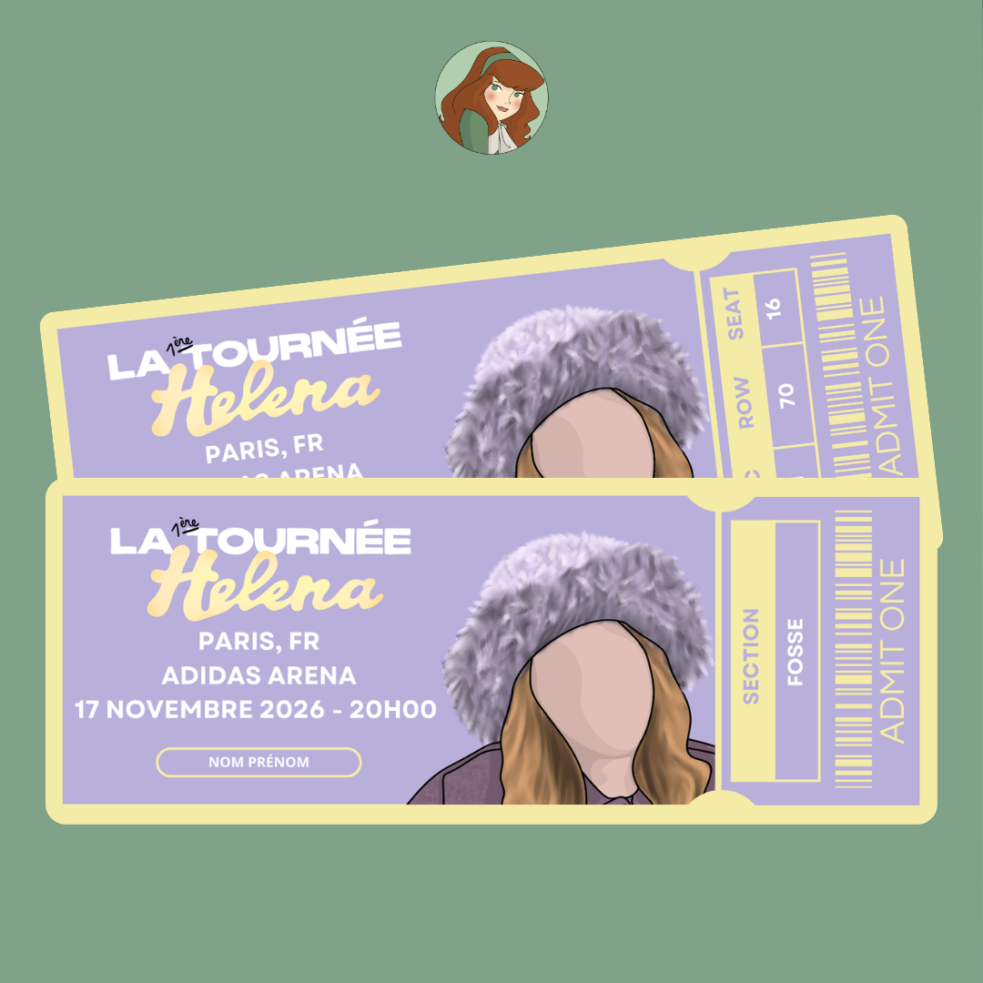 Helena - La première tournée (edition réedition) - Billet Concert