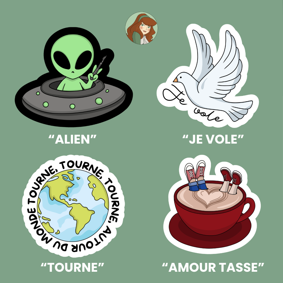 Louane - Chambre 12 - Stickers