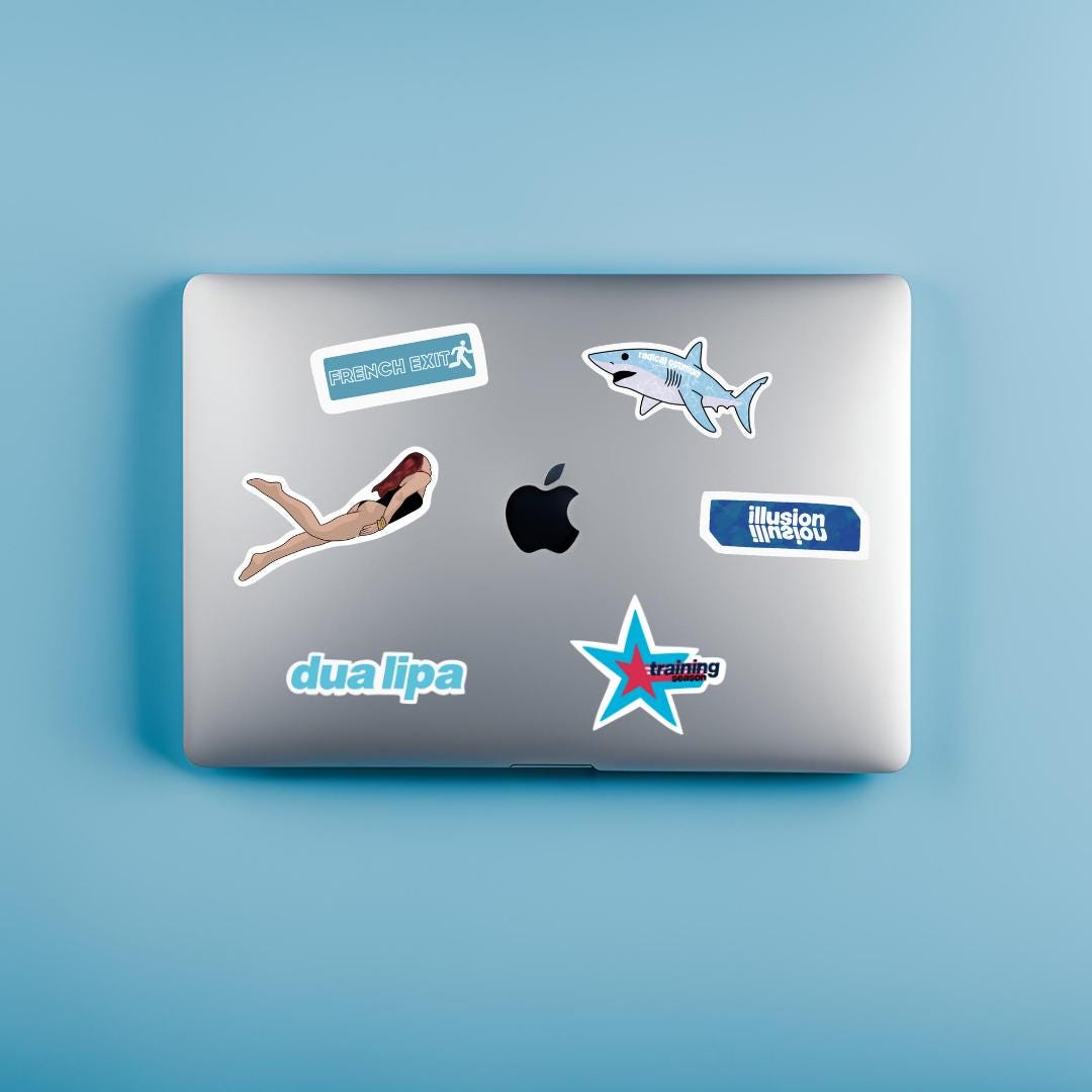 Dua Lipa Stickers