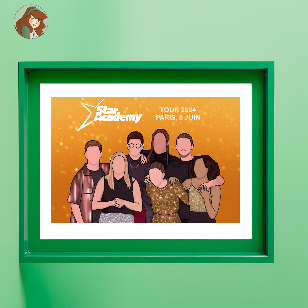 Star Academy Tour 2024 - Poster