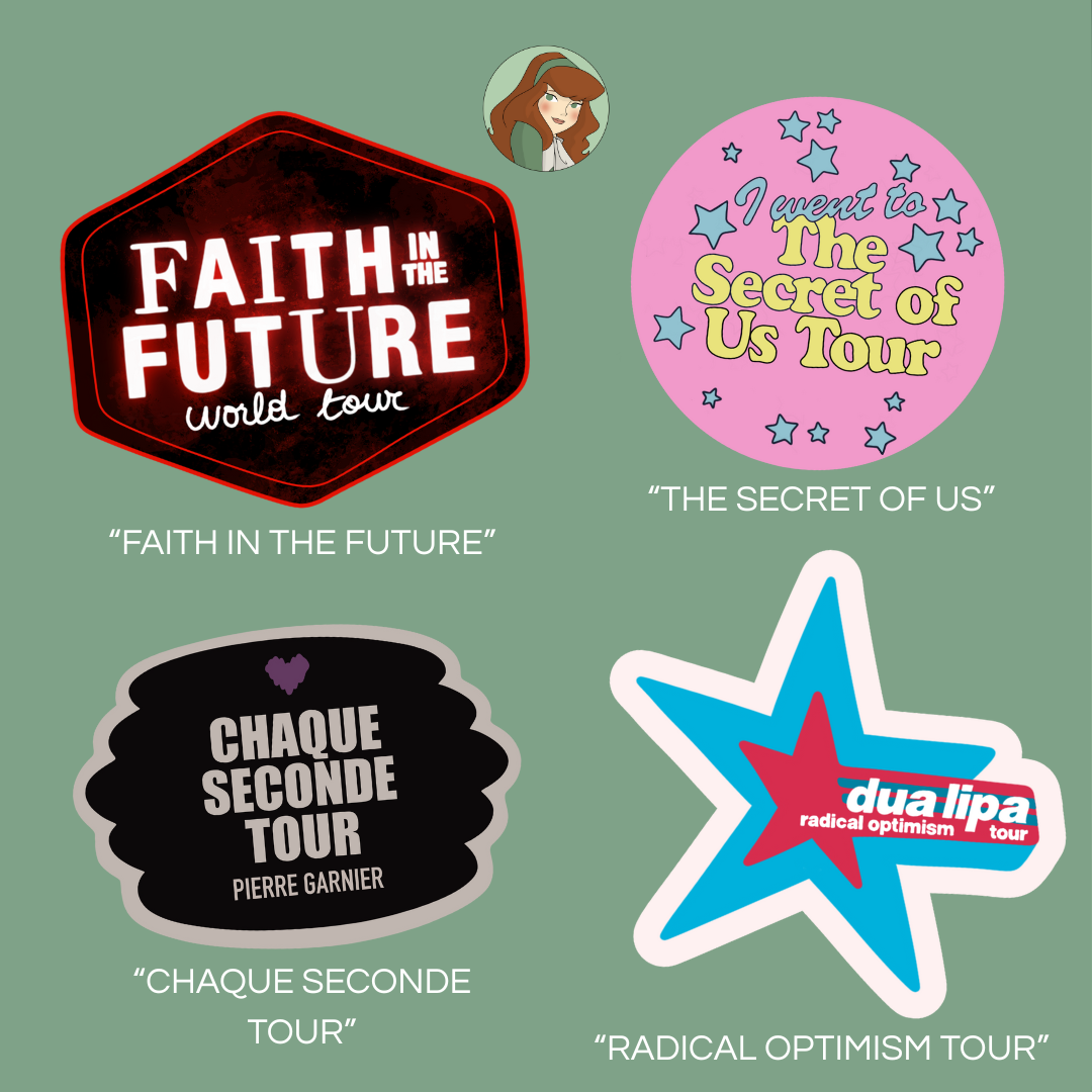 Les badges du passeport