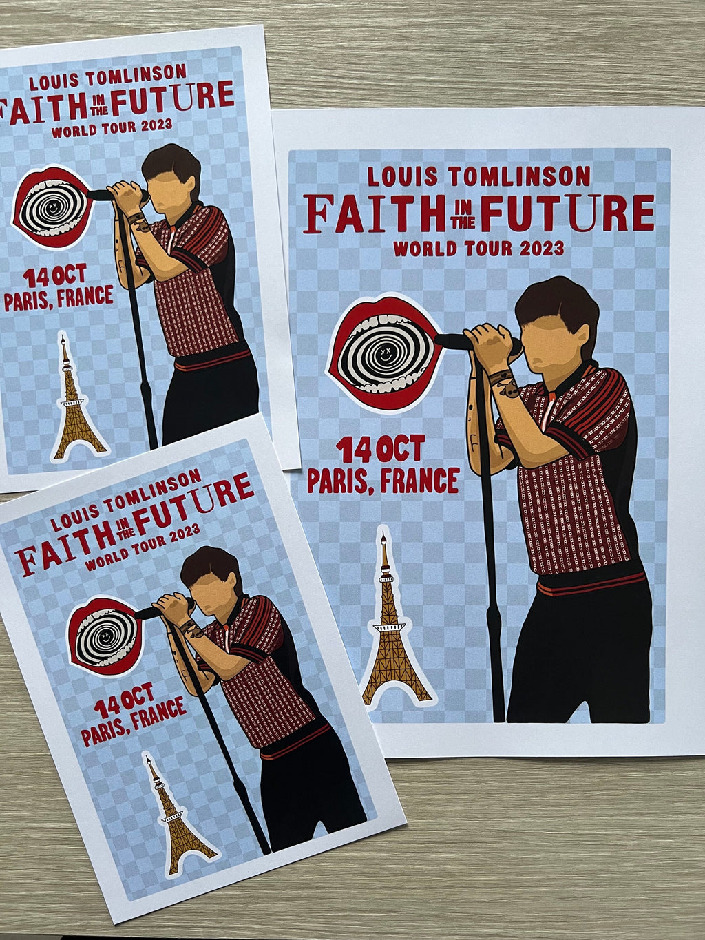 Louis Tomlinson - Faith In The Future World Tour - Poster