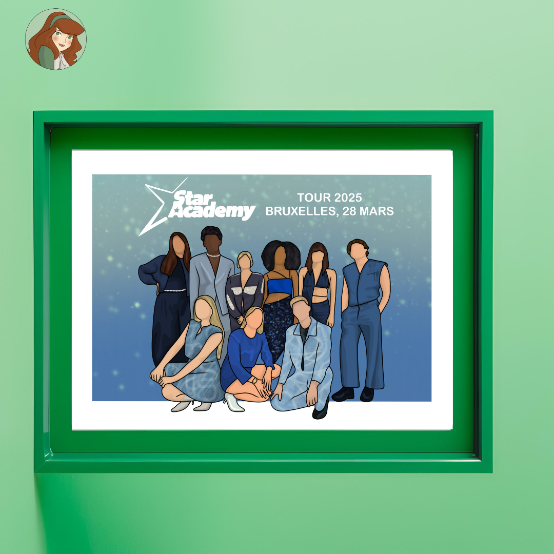 Star Academy Tour 2025 - Poster