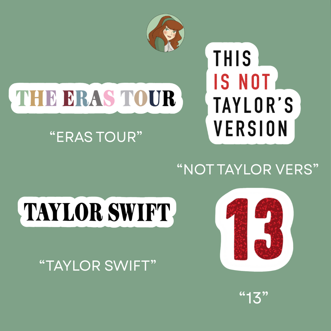 Stickers - Taylor Swift