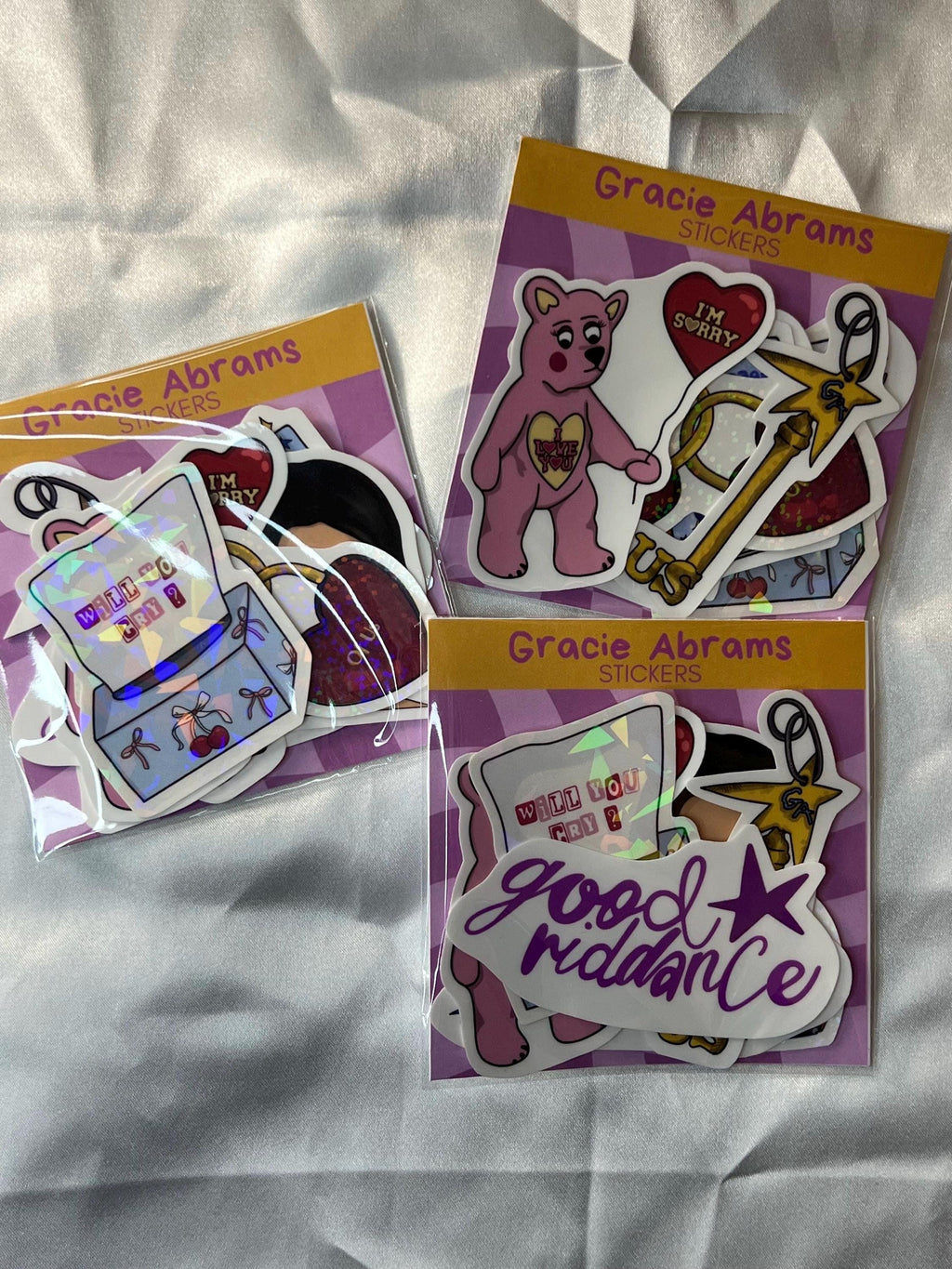 Handmade Gracie Abrams Stickers