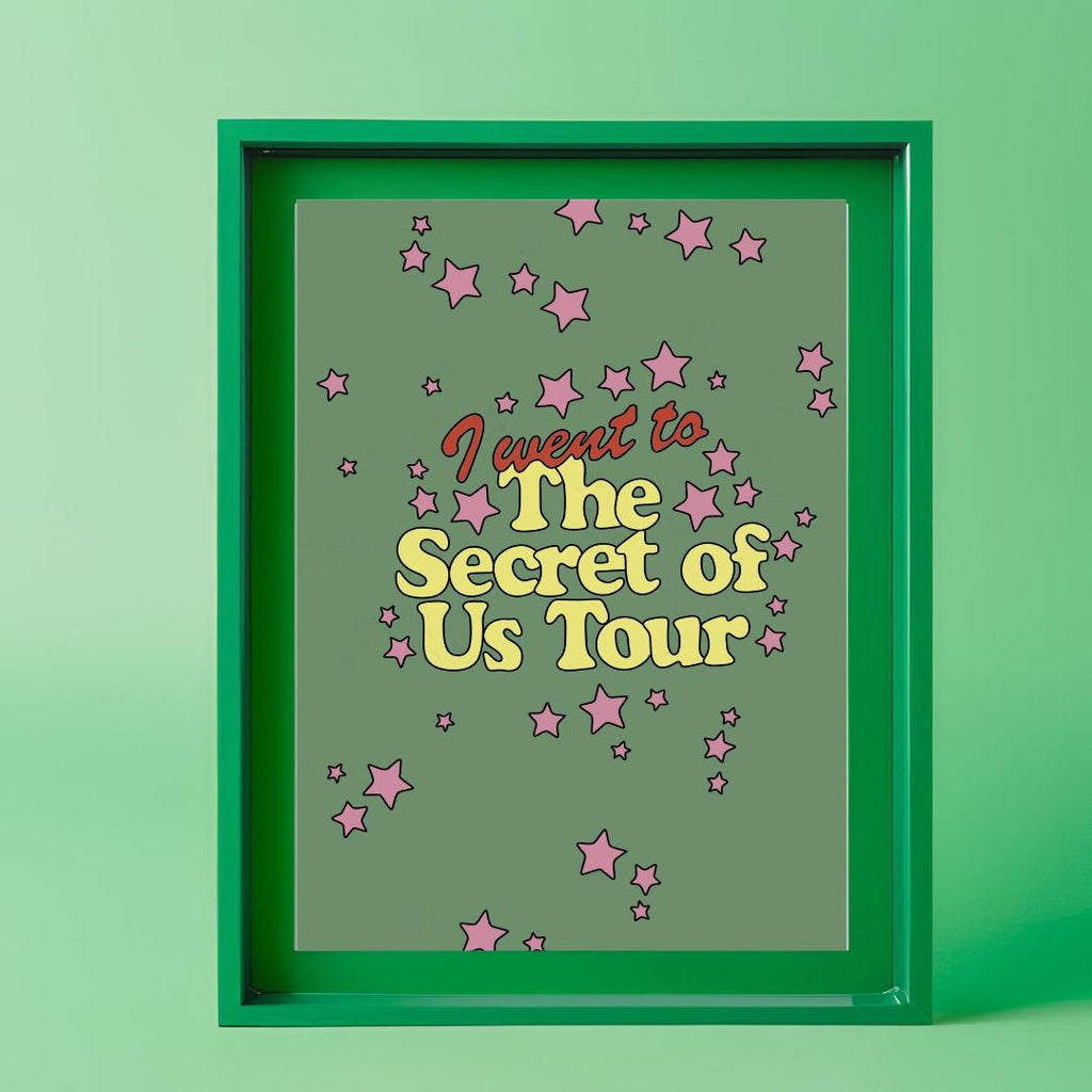 The Secret Of Us Tour - Poster