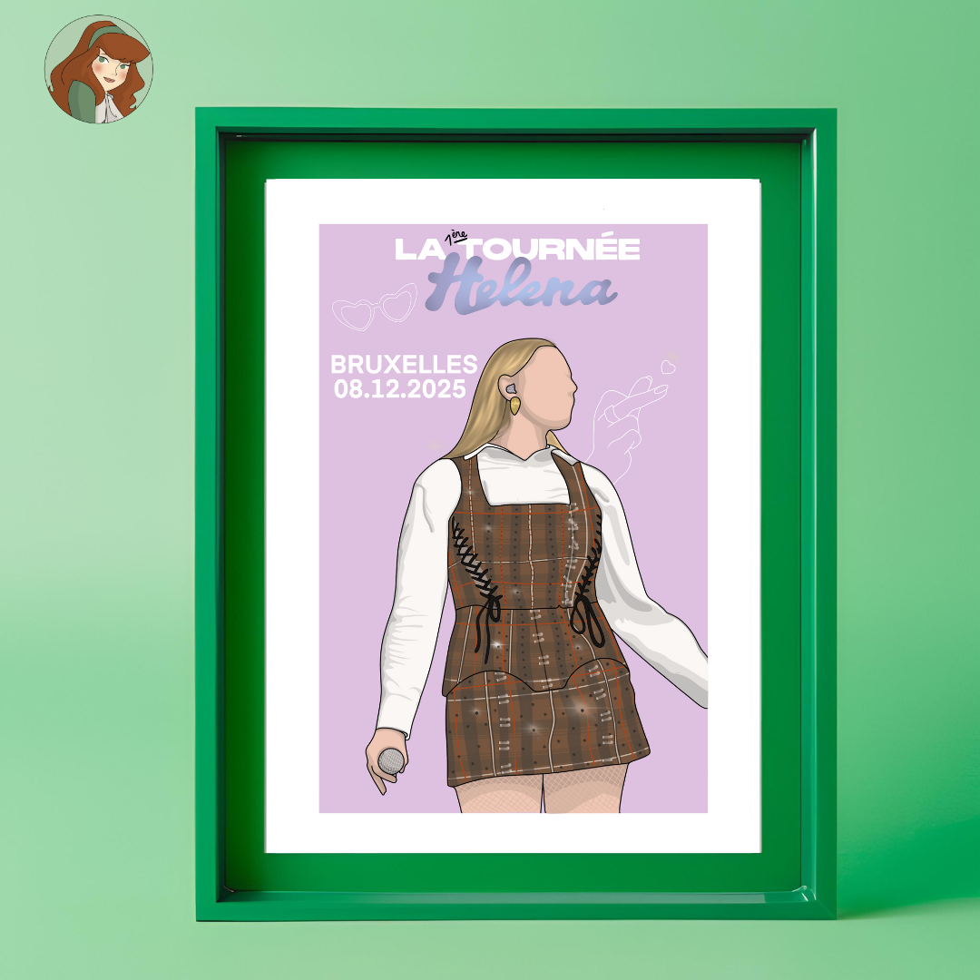 Helena - Affiche Souvenir 1ère Tournée - Les Zeniths
