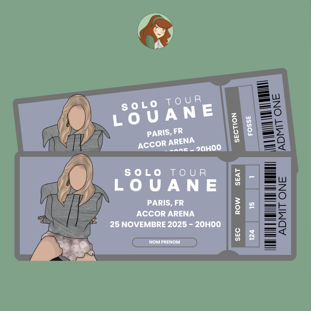 Louane - Solo Tour - Billet Concert