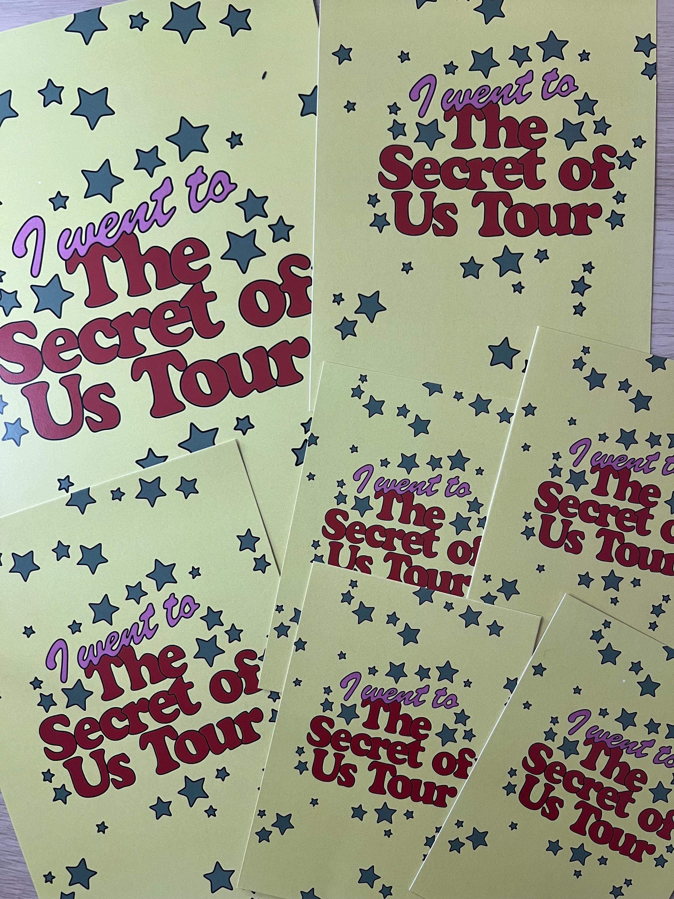 The Secret Of Us Tour - Poster