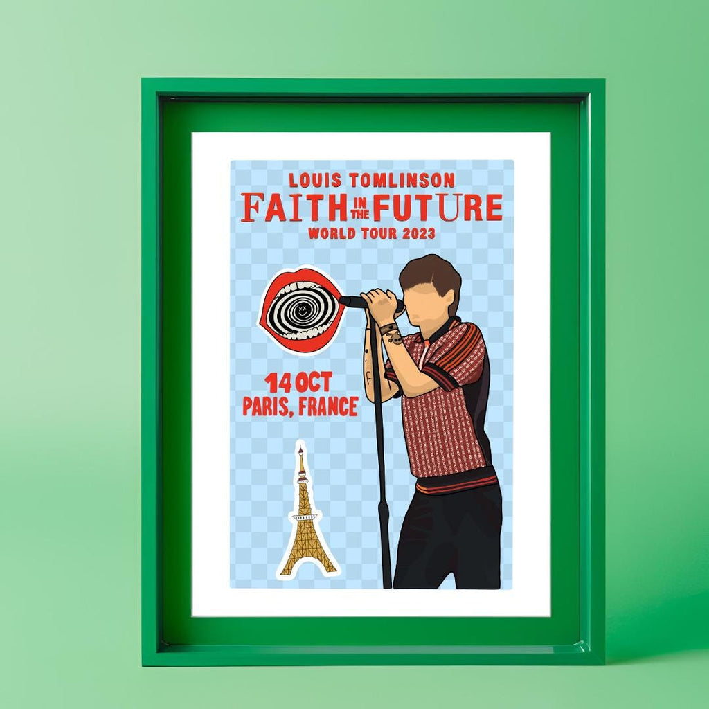 Louis Tomlinson - Faith In The Future World Tour - Poster