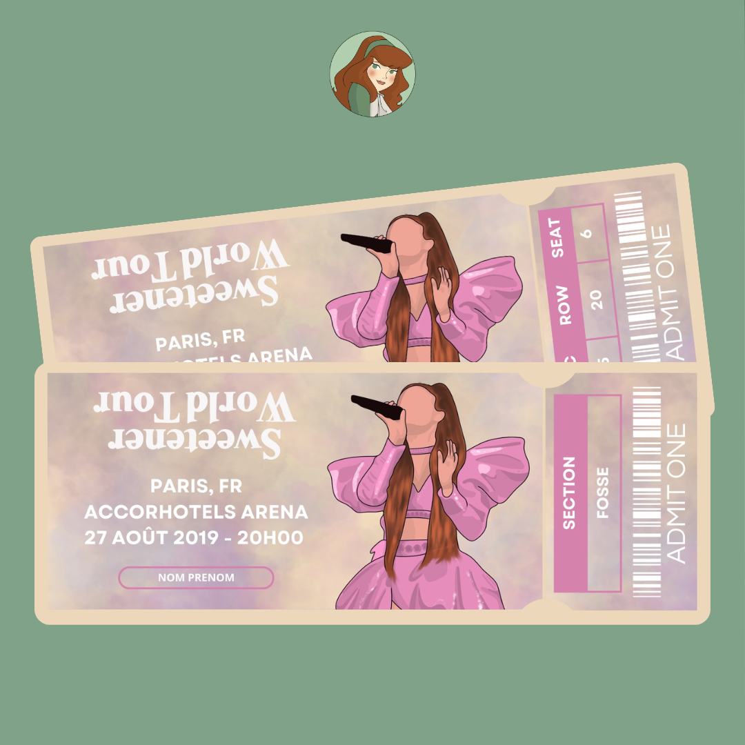 Ariana Grande - Sweetener World Tour - Billet Concert