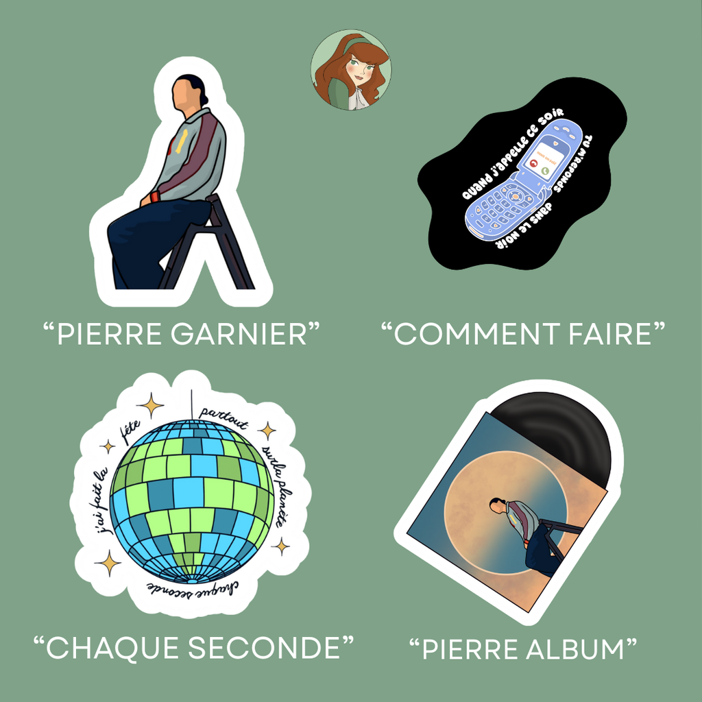 Pierre Garnier - Stickers