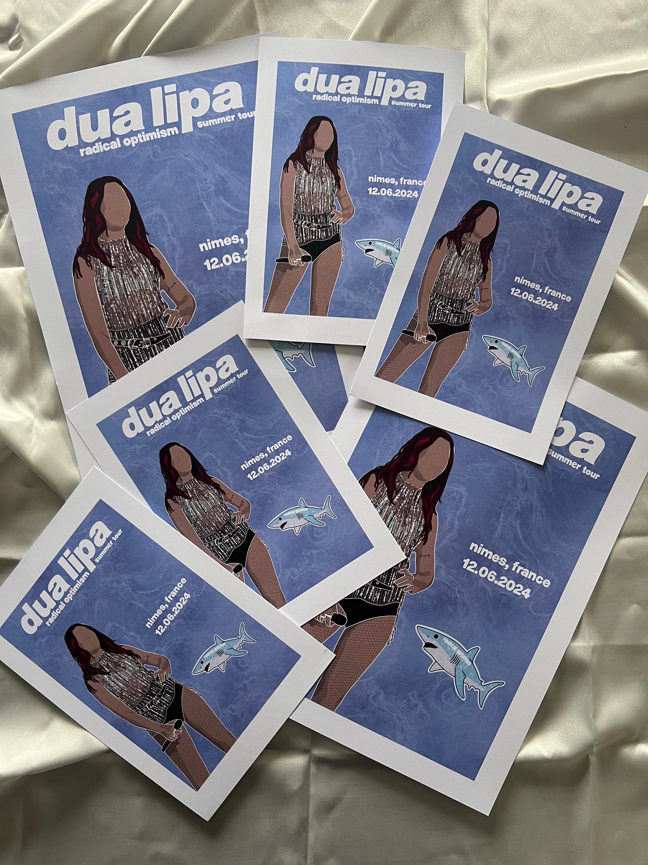 Dua Lipa - Radical Optimism - Summer Tour - Poster