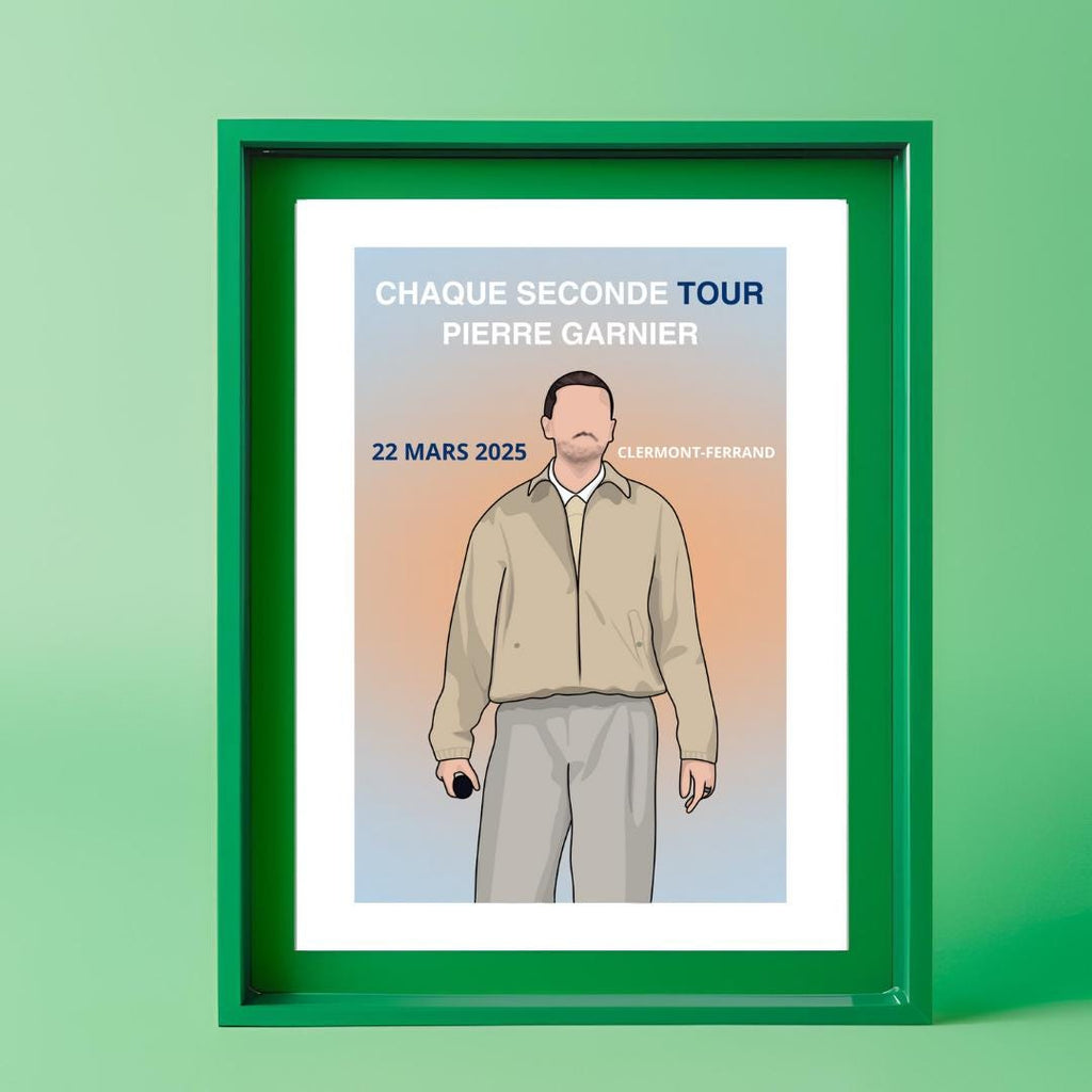 Pierre Garnier - Zenith Tour - Poster
