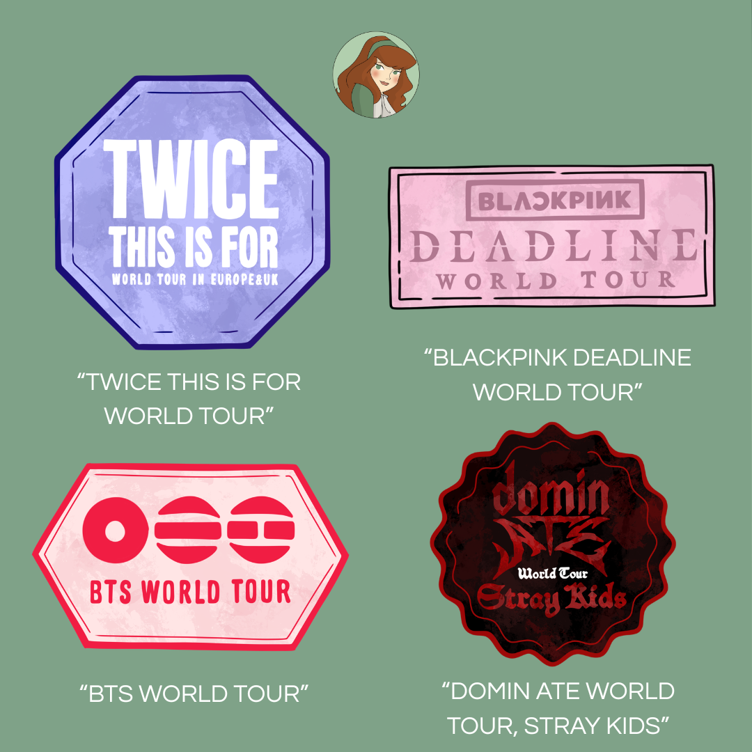 Les badges du passeport