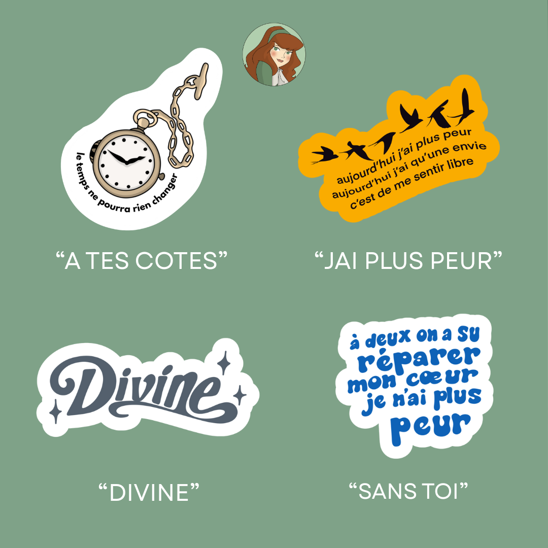Lénie - 6 Stickers