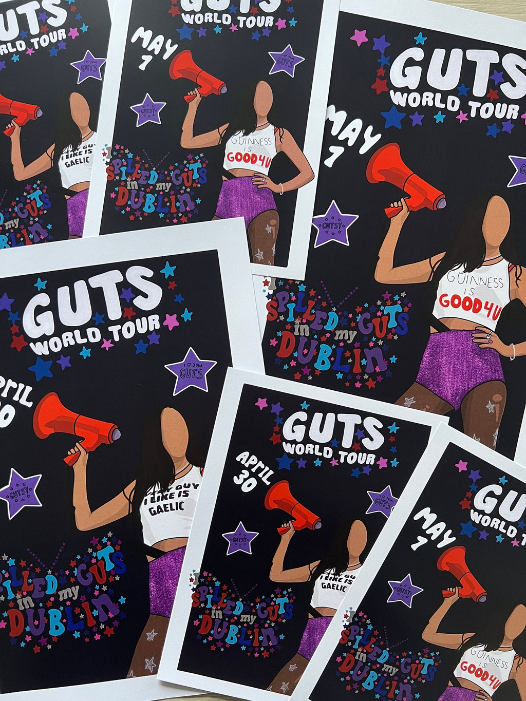 Olivia Rodrigo - Guts Tour - Poster