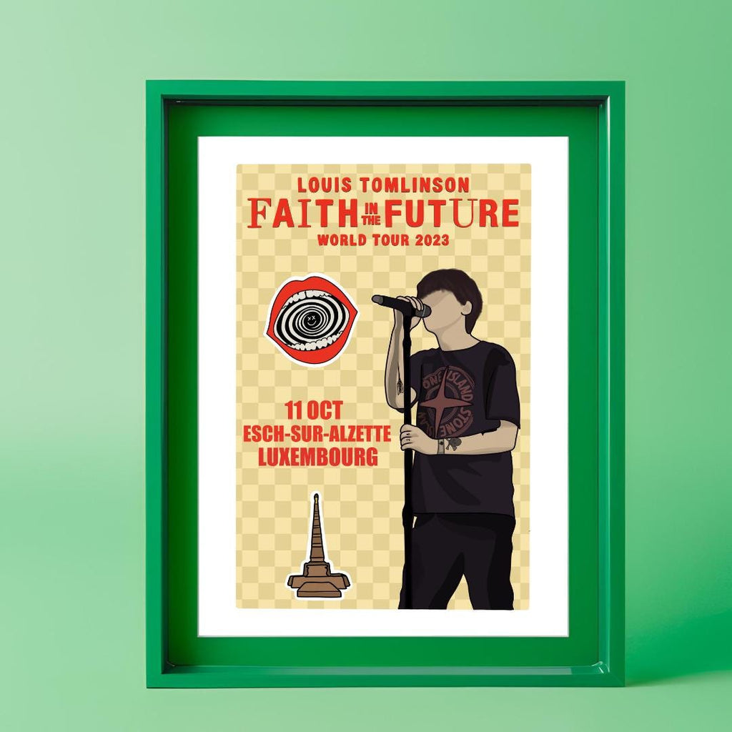 Louis Tomlinson - Faith In The Future World Tour - Poster