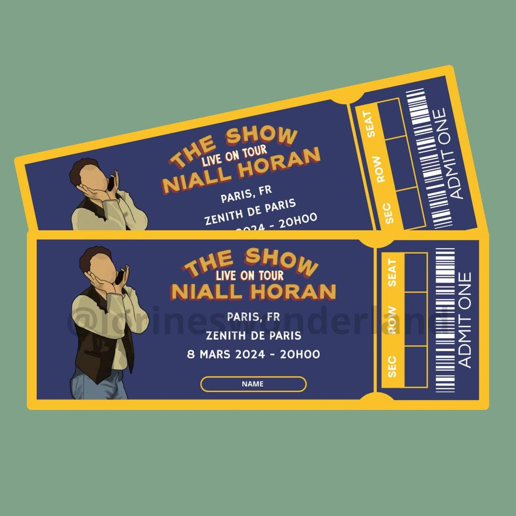 Niall Horan - The Show Live On Tour - Billet Concert