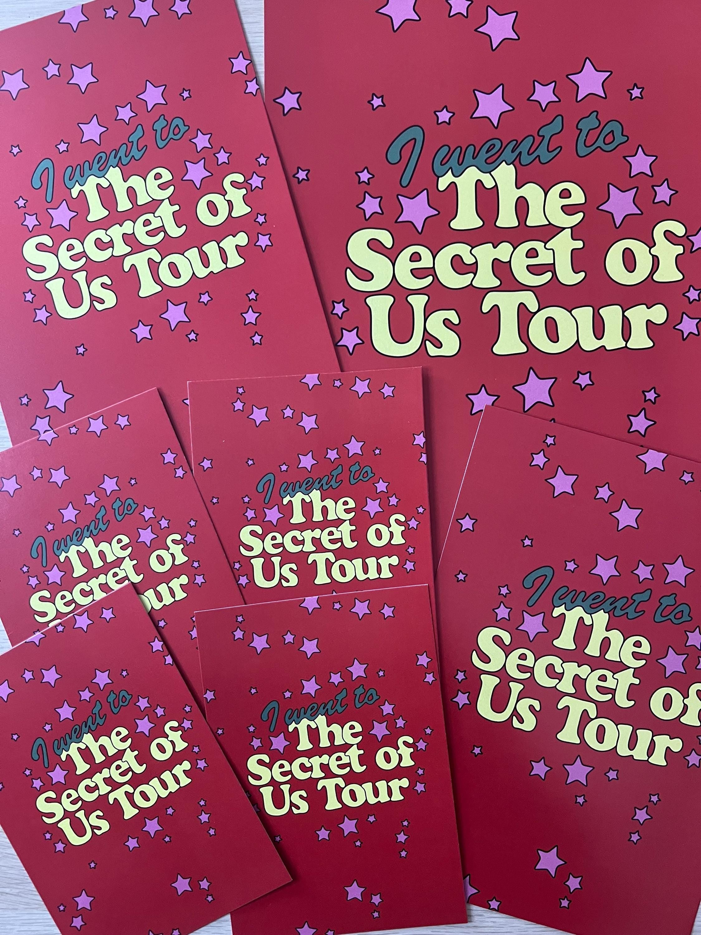 The Secret Of Us Tour - Poster