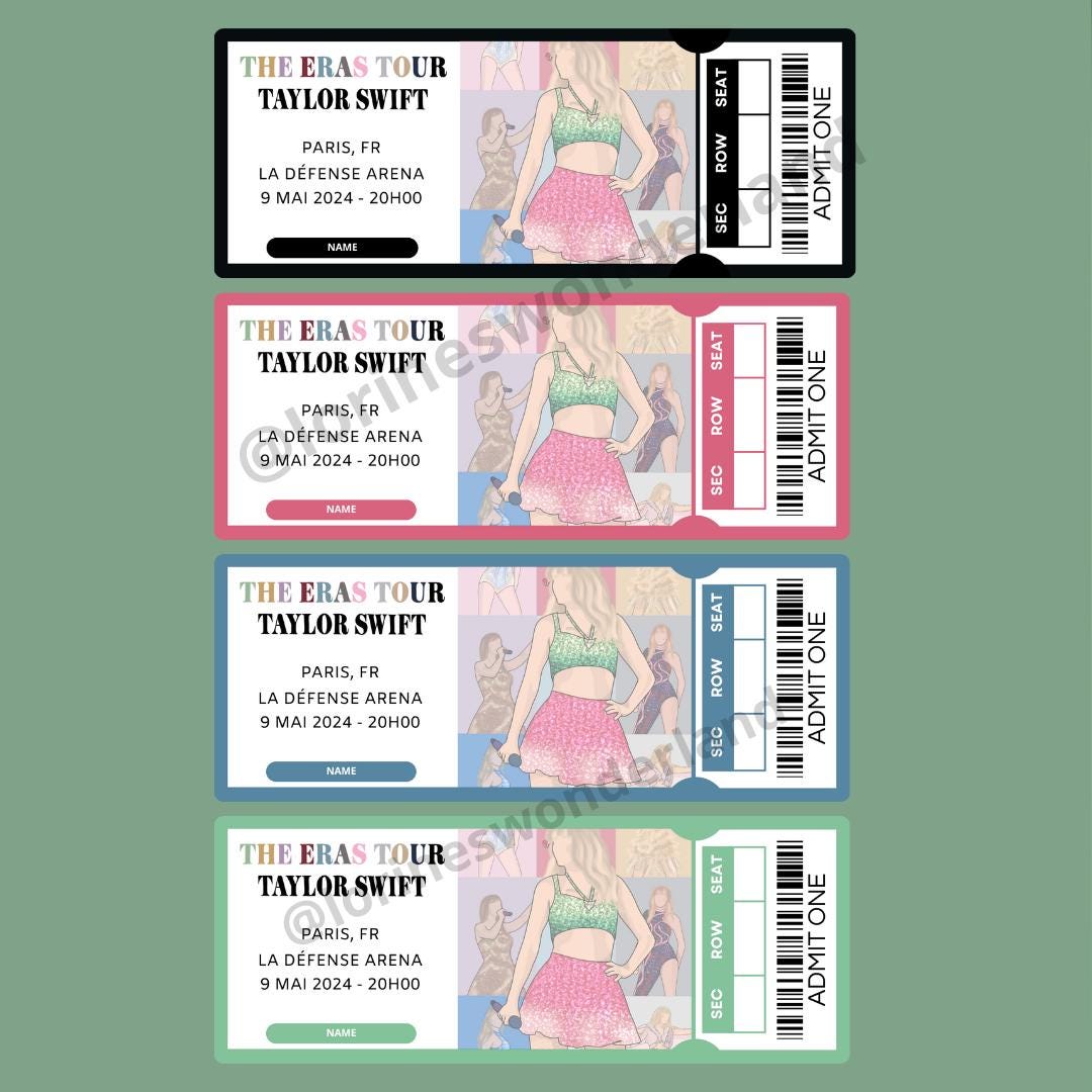 Taylor Swift - Eras Tour - Billet concert