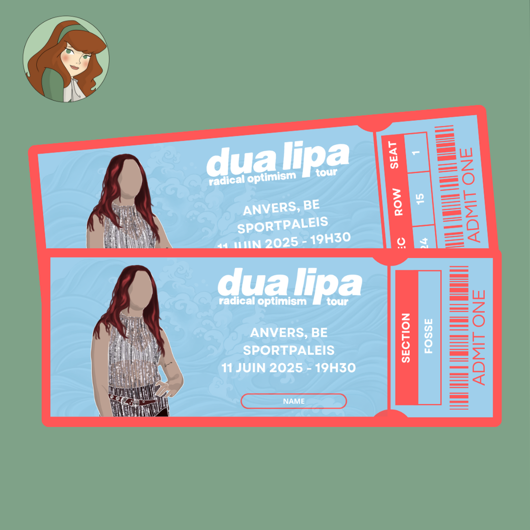 Radical Optimism Tour - Dua Lipa - Billet concert