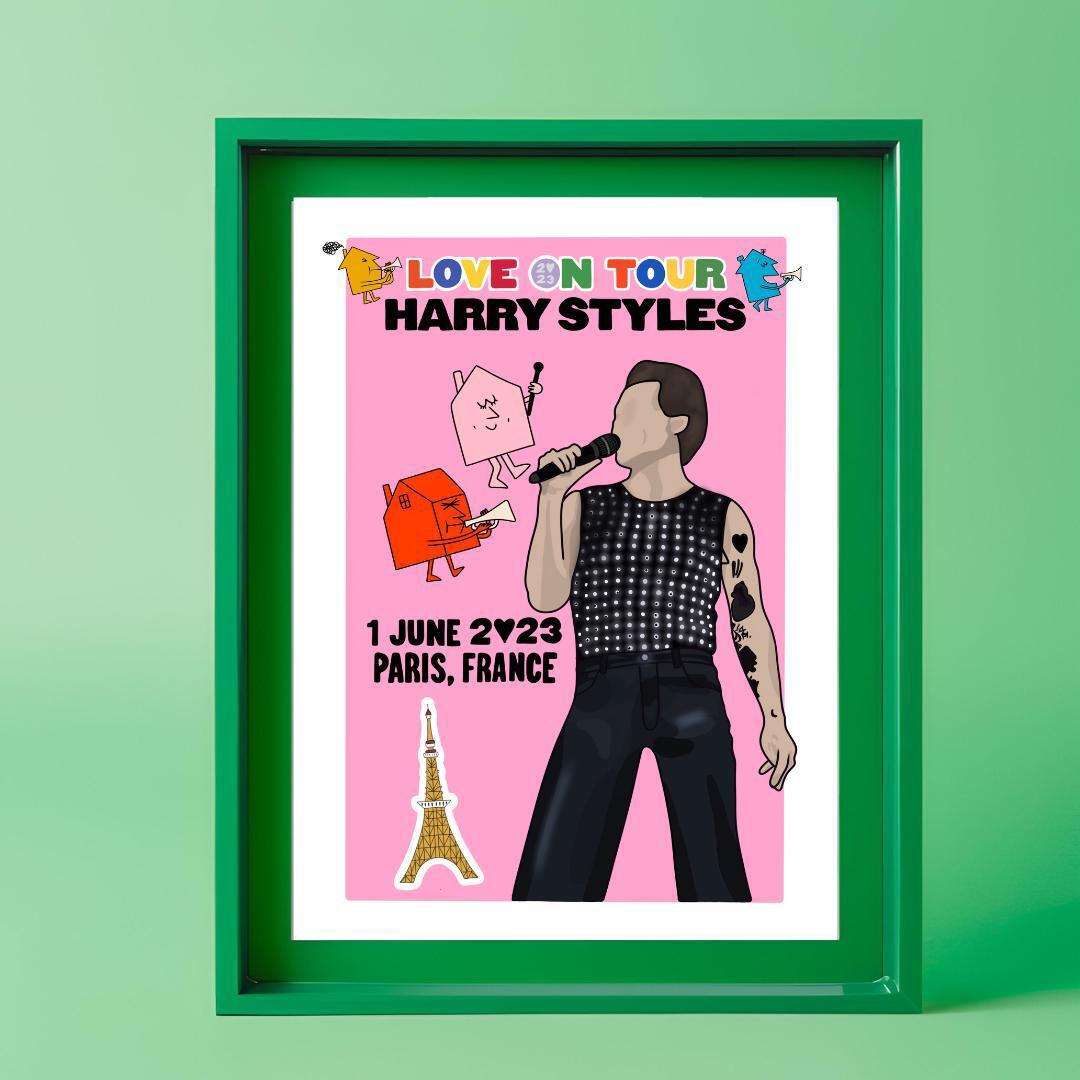 Harry Styles - Love On Tour 2023 - Poster