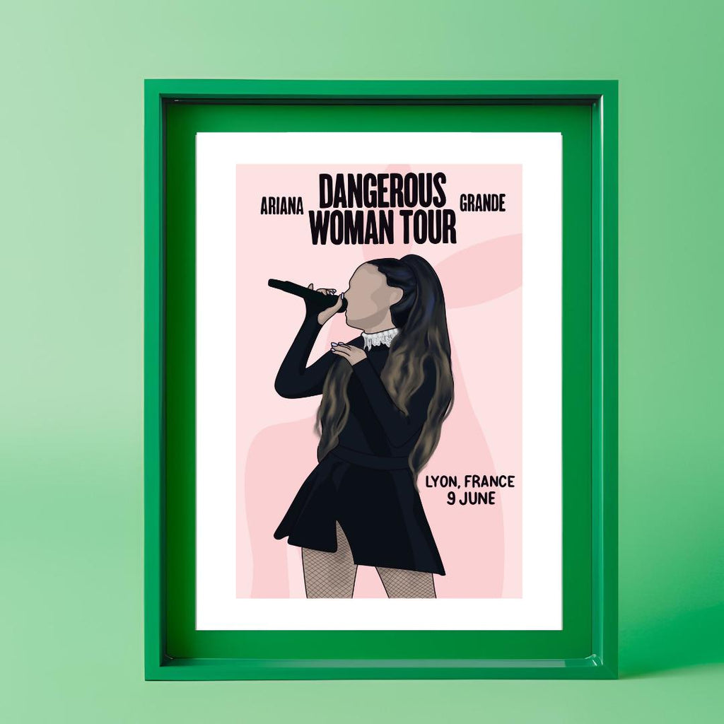Dangerous Woman Tour- Ariana Grande - Poster