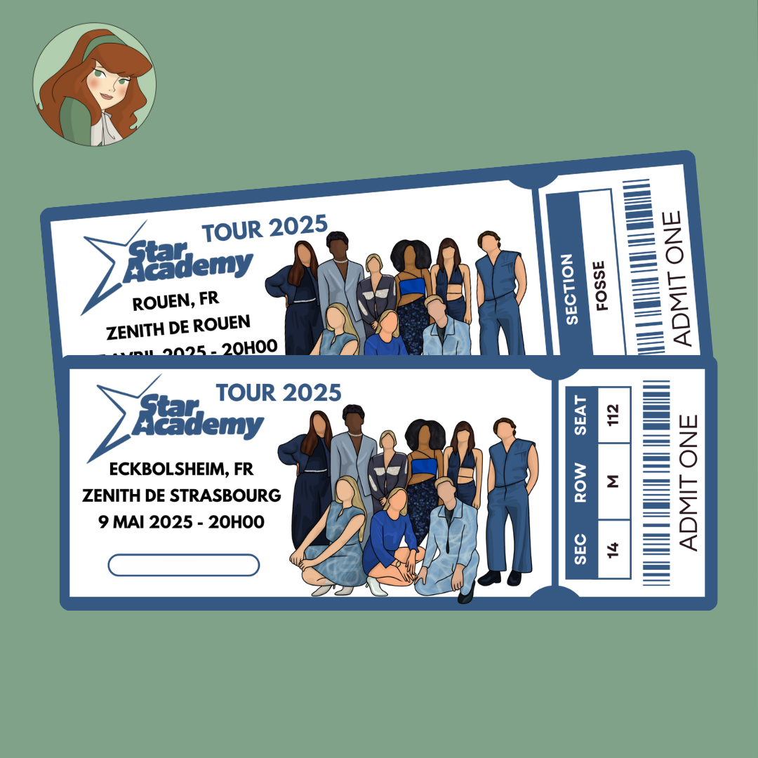 Star Academy Tour 2025 - Billet Concert