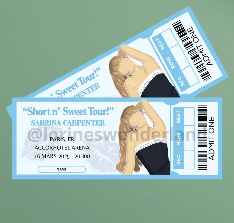 Sabrina Carpenter - Short n' Sweet Tour - Billet Concert