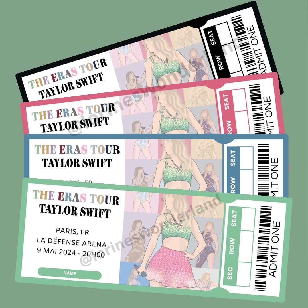 Taylor Swift - Eras Tour - Billet concert