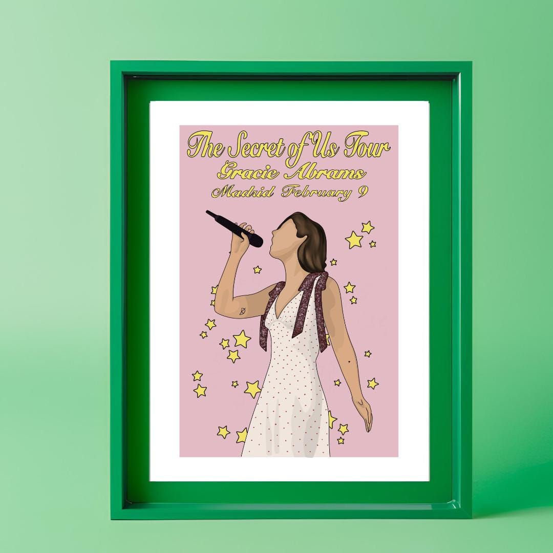 Gracie Abrams - The Secret Of Us - Poster
