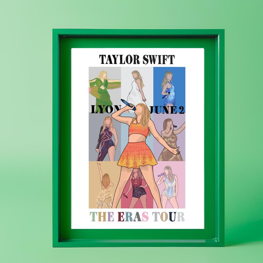 Taylor Swift - Eras Tour - Poster