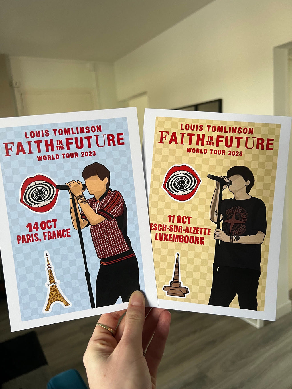 Louis Tomlinson - Faith In The Future World Tour - Poster